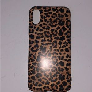 Cheetah Print iPhone X/XS case